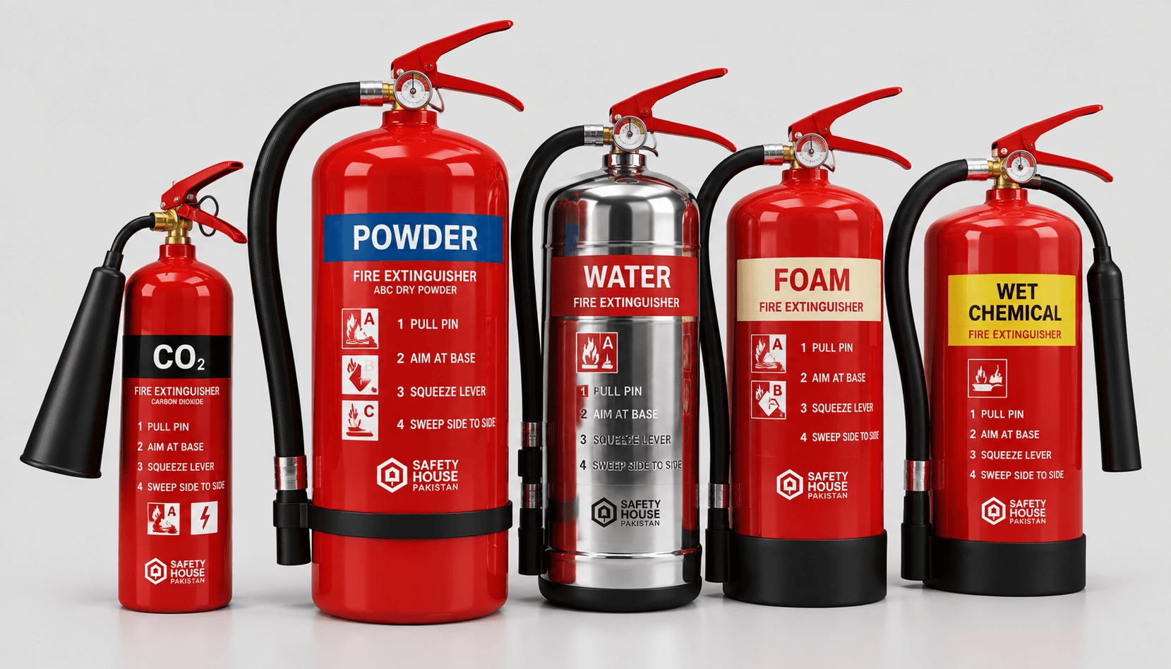 Fire Extinguisher safety equipment