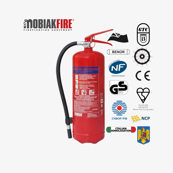 Fire Extinguisher 6Kg Dry Powder (BSI KITEMARK)