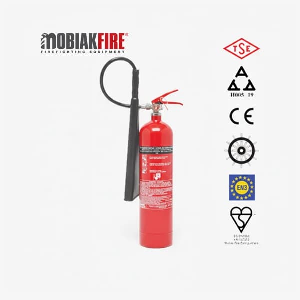 Fire Extinguisher 5Kg CO2 Portable – Mobiak