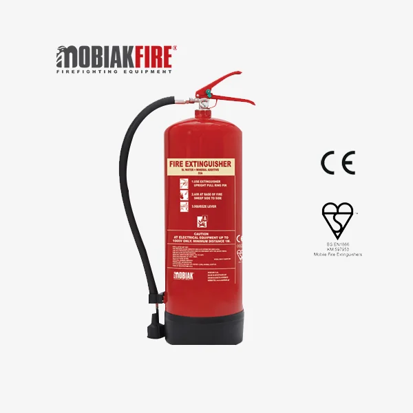 Fire Extinguisher 9Lt Water – Mobiak (BSI KITEMARK Certified)