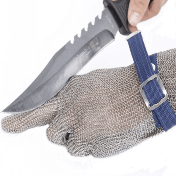 Stainless Steel Wire Mesh Chainmail Gloves