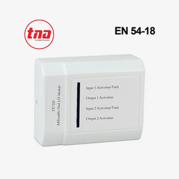 TX7220 Addressable Dual Input/output Module