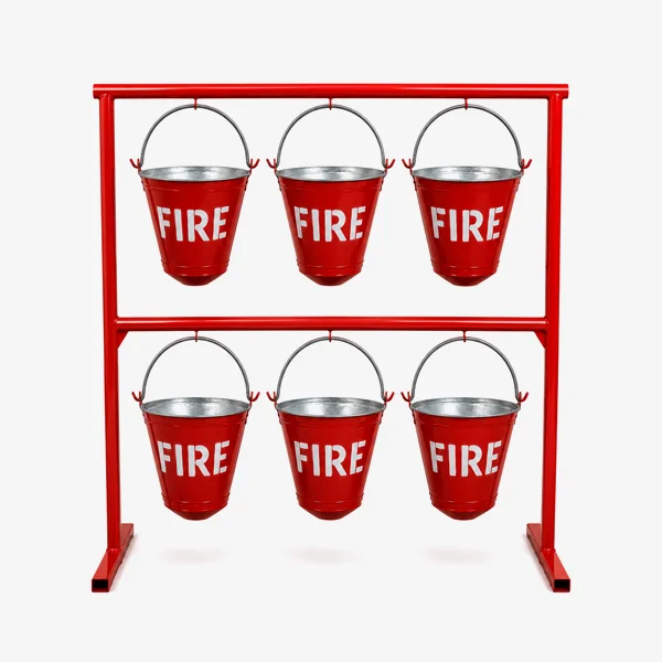 Fire Stand with 6 bucket