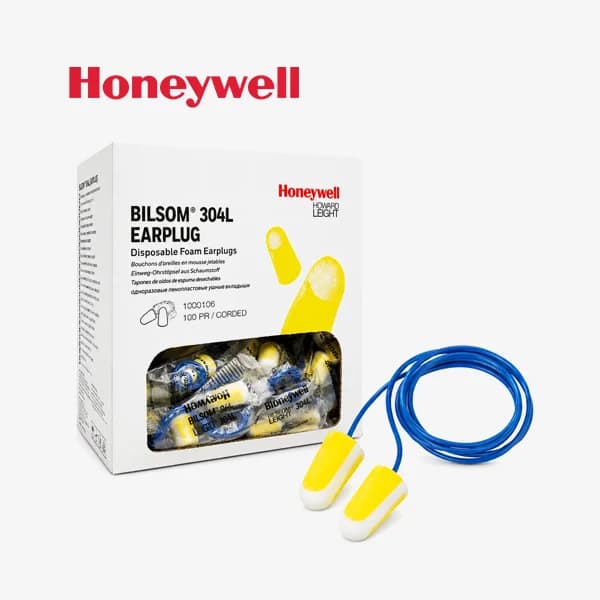 Foam Earplugs Corded 304L Honeywell