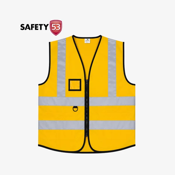 Safety Vest With Pocket (Yellow)