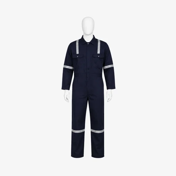 Cotton Coverall Navy Blue