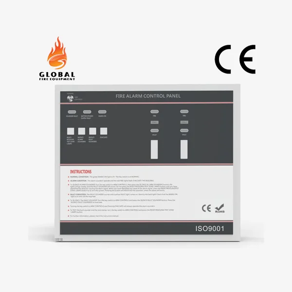 8 Zone Conventional Fire Alarm Control Panel